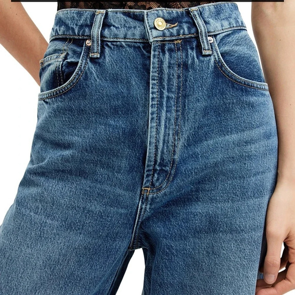 All Saints Blake Wide Leg Jean Women’s size 30 - Picture 4 of 8